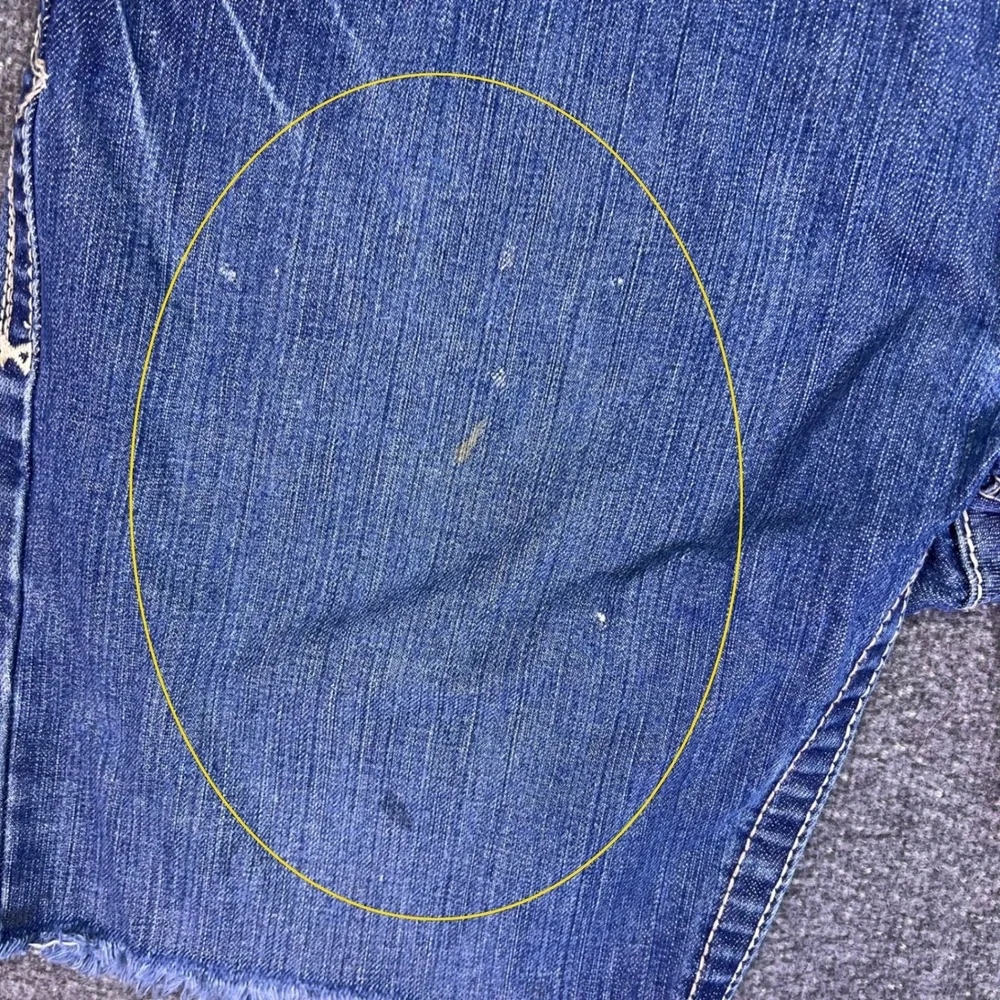 Ariat M4 Cut-Off Shorts Mens 35x9‎ Denim Low Rise Workwear Western Cowboy Rugged